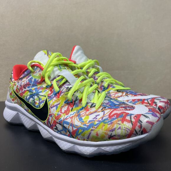 Nike Shoes Mens 9 Multicolor‎ CJ3 Trainer Thankful Graffiti Adult - Picture 1 of 10